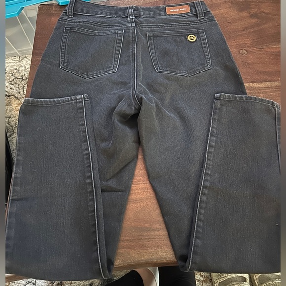 Michael Kors Black Denim Jeans Size 2 - Picture 6 of 6